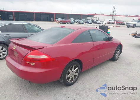 2004 Honda Accord 3.0 Ex z USA, uszkodzony, nr VIN 1HGCM826X4A001675